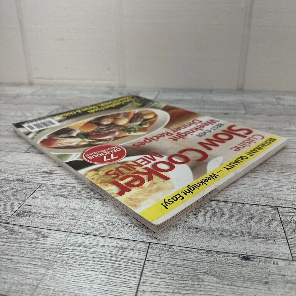 Slow Cooker Menus Cuisine‎ 2012 Special Issue Cookbook Magazine Comfort Food